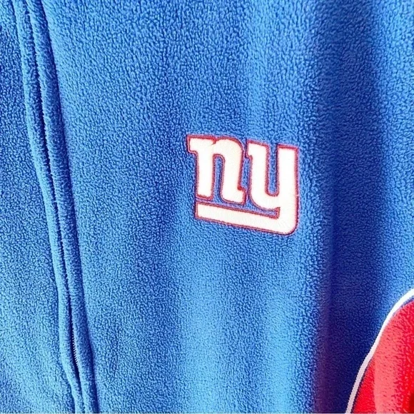 NFL | Offical New York Giants Full Zip Fleece Size XL - Picture 5 of 7